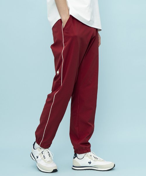 le coq sportif (ルコックスポルティフ)/【肌面ドライ】LCSプリュームクロス ロングパンツ(オールシーズン対応)/レッド