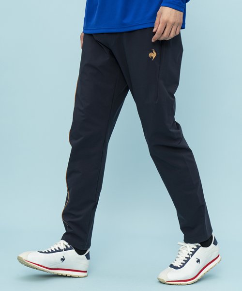 le coq sportif (ルコックスポルティフ)/【光吸収発熱/はっ水】ヒートナビクロス　ロングパンツ(秋冬用)/ネイビー