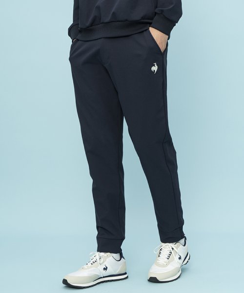 le coq sportif (ルコックスポルティフ)/【肌面ドライ】LCSプリュームクロス ロングパンツ(オールシーズン対応)/ネイビー