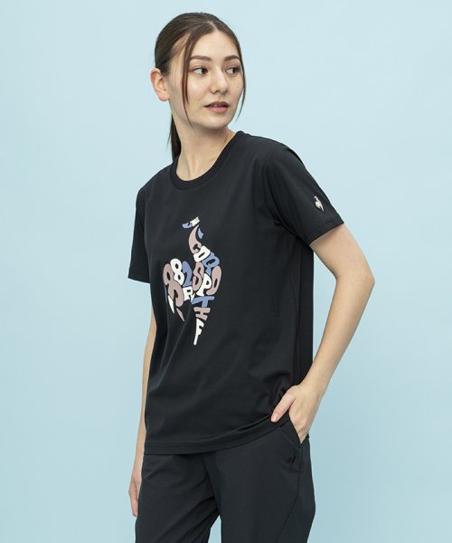 le coq sportif (ルコックスポルティフ)/ヘランカ 半袖Tシャツ/ブラック