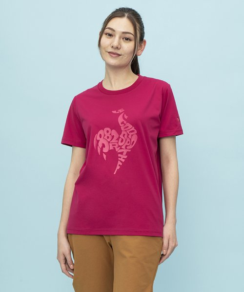 le coq sportif (ルコックスポルティフ)/ヘランカ 半袖Tシャツ/ピンク