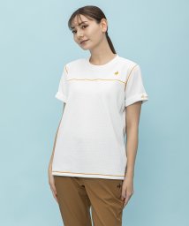 le coq sportif (ルコックスポルティフ)/ヘランカワッフル 半袖Tシャツ/ホワイト