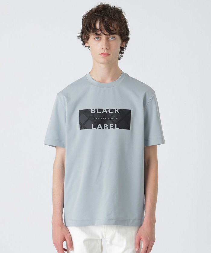 シャドーチェックボックスグラフィックTシャツ(505419562)｜HANKYU