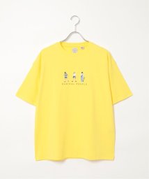 VENCE　EXCHANGE/ひと文字刺繍Tシャツ/505436202