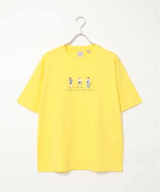 VENCE　EXCHANGE/ひと文字刺繍Tシャツ/505436202