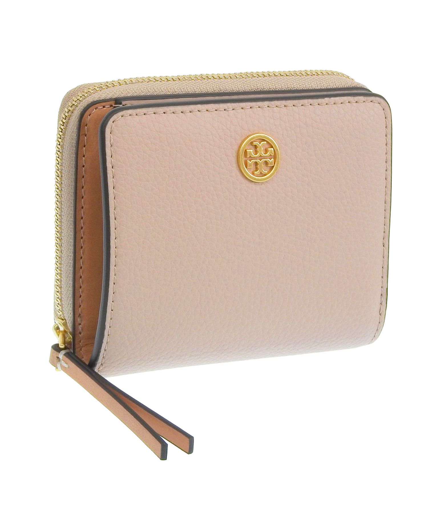 TORY BURCH トリーバーチ RONINSON LEATHER WALLET ロビンソン ラウンドファスナー 二つ折り 財布 レザー