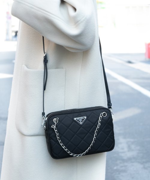 PRADA プラダ TESSUTO IMPUNTU キルティング ハンド バッグ ショルダーバッグ カジュアル 斜め掛け マチ 2WAY TESSUTO IMPUNTU