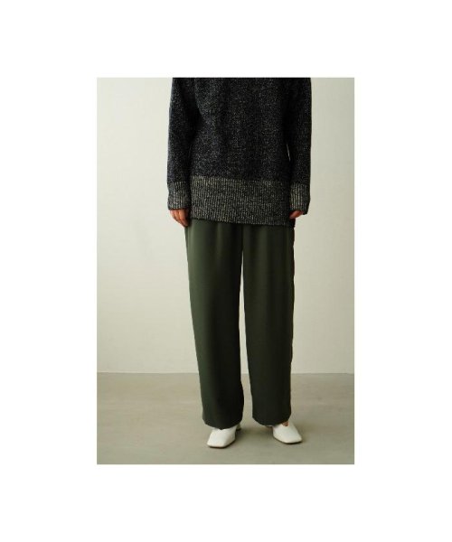 LHP(エルエイチピー)/CLANE/クラネ/BASIC TUCK PANTS/グリーン