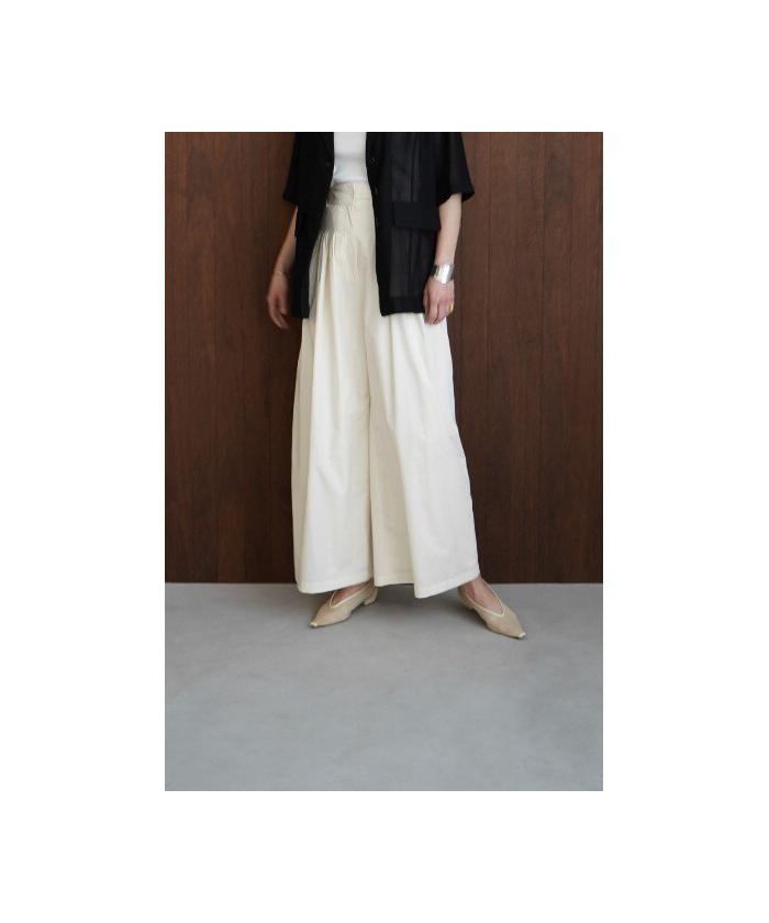 CLANE/クラネ/TUCK DESIGN WIDE PANTS(505441963) | エルエイチピー