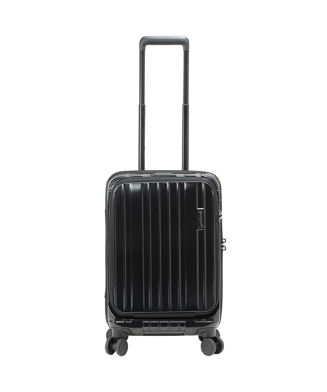 バーマス インターシティ スーツケース 機内持ち込み Sサイズ 34L 軽量 フロントオープン ストッパー カップホルダー BERMAS 60525
