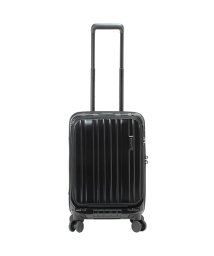 BERMAS(バーマス)/バーマス インターシティプラス スーツケース 機内持ち込み Sサイズ 34L フロントオープン ストッパー カップホルダー BERMAS 60525/ブラック