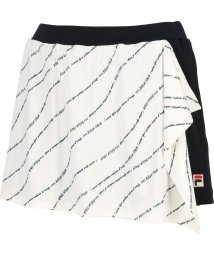 FILA（ZETT Ladies）/【テニス】メッセージプリント フロントドレープ ショートパンツ レディース/505443241