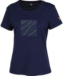 FILA（ZETT Ladies）/【テニス】メッセージプリント アップリケ Tシャツ レディース/505443243