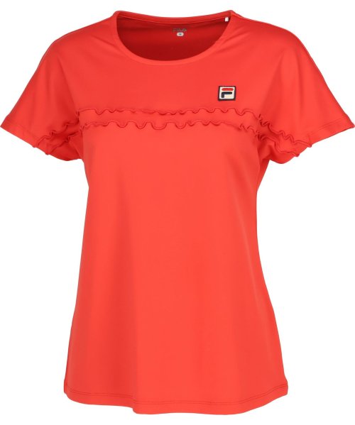 FILA（ZETT Ladies）(フィラ（ゼット　レディース）)/【テニス】メロウ ラグランTシャツ レディース/オレンジ