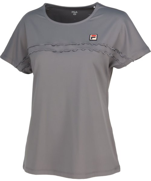 FILA（ZETT Ladies）(フィラ（ゼット　レディース）)/【テニス】メロウ ラグランTシャツ レディース/グレー