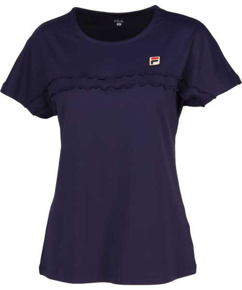 FILA（ZETT Ladies）(フィラ（ゼット　レディース）)/【テニス】メロウ ラグランTシャツ レディース/ネイビー