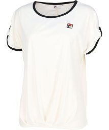 FILA（ZETT Ladies）/【テニス】ウェストタック ドロップショルダー Tシャツ レディース/505443256