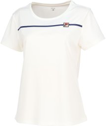 FILA（ZETT Ladies）(フィラ（ゼット　レディース）)/【テニス】ベーシック Tシャツ レディース/オフホワイト