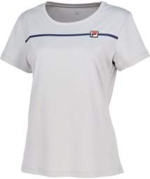 FILA（ZETT Ladies）(フィラ（ゼット　レディース）)/【テニス】ベーシック Tシャツ レディース/グレー