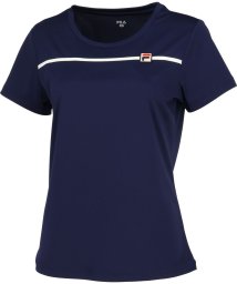 FILA（ZETT Ladies）(フィラ（ゼット　レディース）)/【テニス】ベーシック Tシャツ レディース/ネイビー