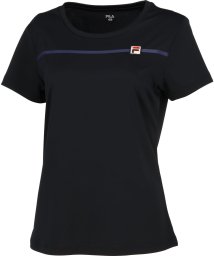 FILA（ZETT Ladies）(フィラ（ゼット　レディース）)/【テニス】ベーシック Tシャツ レディース/ブラック
