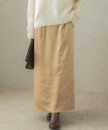 URBAN RESEARCH ROSSO(URBAN　RESEARCH　ROSSO)/マルチウェイサテンナロースカート/BEIGE