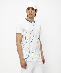 le coq sportif (ルコックスポルティフ)/グラフィックゲームシャツ/ホワイト
