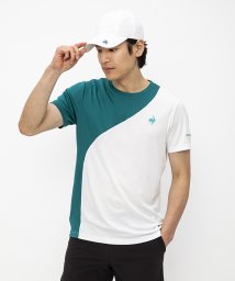le coq sportif (ルコックスポルティフ)/カラー切替ゲームシャツ【アウトレット】/ホワイト