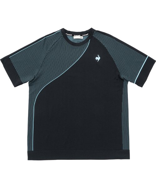 le coq sportif (ルコックスポルティフ)/ゲームシャツ/ブラック