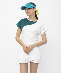 le coq sportif (ルコックスポルティフ)/カラー切替ゲームシャツ/ホワイト