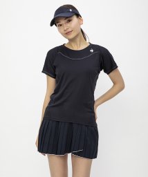 le coq sportif (ルコックスポルティフ)/Aile forme(エール フォルム) ゲームシャツ【アウトレット】/ネイビー