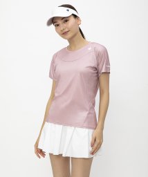 le coq sportif (ルコックスポルティフ)/Aile forme(エール フォルム) ゲームシャツ【アウトレット】/ピンク