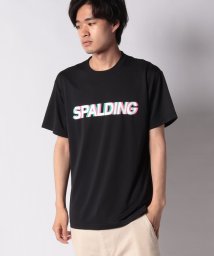 SPALDING(スポルディング)/【SPALDING/スポルディング】プリントT/ブラック