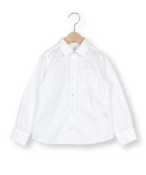 BeBe(ベベ)/フォーマルTCブロード長袖シャツ(100~140cm)/オフホワイト