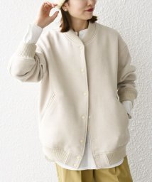 SHIPS any WOMEN(シップス　エニィ　ウィメン)/*SHIPS any: バーシティ ジャケット 23AW/ベージュ