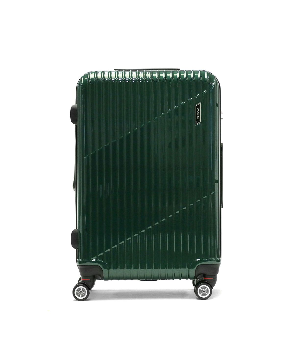 エース スーツケース ACE クレスタ キャリーケース 軽量 ace 64L 70L 拡張 5泊 6泊 双輪 4輪 TSロック Mサイズ ファスナー  06317