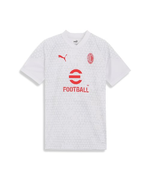 PUMA(プーマ)/メンズ  ACミラン 2023－24 トレーニング Tシャツ/FEATHERGRAY-FORALLTIMERED