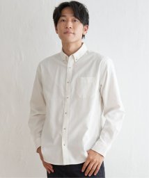 ikka(イッカ)/【吸水速乾】イージーケアオックスボタンダウンシャツ/ホワイト