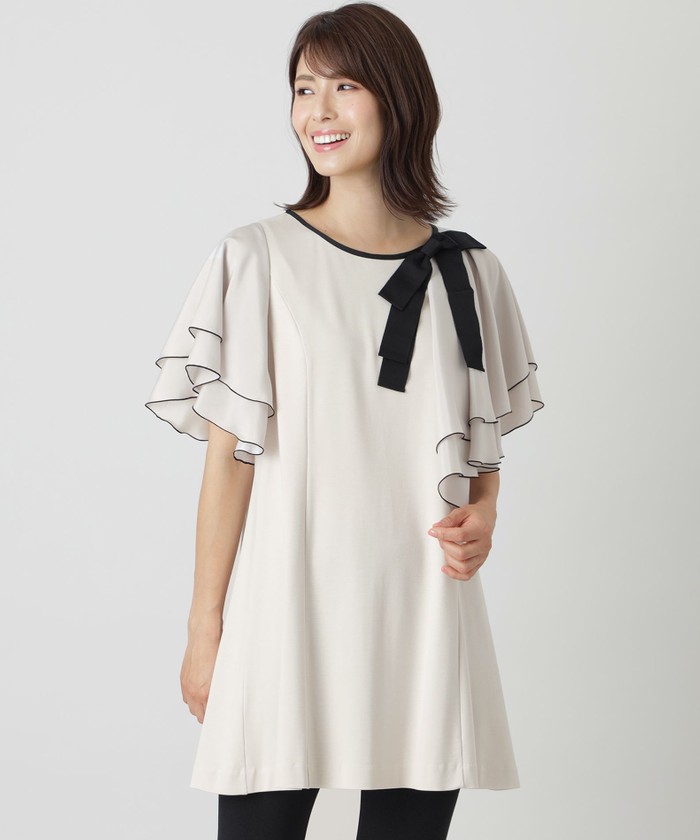 ベージュ系｜カットソー・Tシャツ｜TO BE CHIC(トゥー ビー