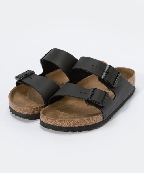 BIRKENSTOCK(ビルケンシュトック)/ビルケンシュトック BIRKENSTOCK アリゾナ Arizona Birko Flor サンダル メンズ レディース ビルケン 革 ビーチサンダル ビルコ /ブラック系1