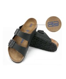 BIRKENSTOCK(ビルケンシュトック)/ビルケンシュトック BIRKENSTOCK アリゾナ Arizona Birko Flor サンダル メンズ レディース ビルケン 革 ビーチサンダル ビルコ /ブラック系1