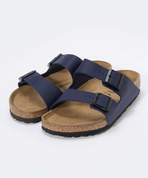 BIRKENSTOCK(ビルケンシュトック)/ビルケンシュトック BIRKENSTOCK アリゾナ Arizona Birko Flor サンダル メンズ レディース ビルケン 革 ビーチサンダル ビルコ /ブルー