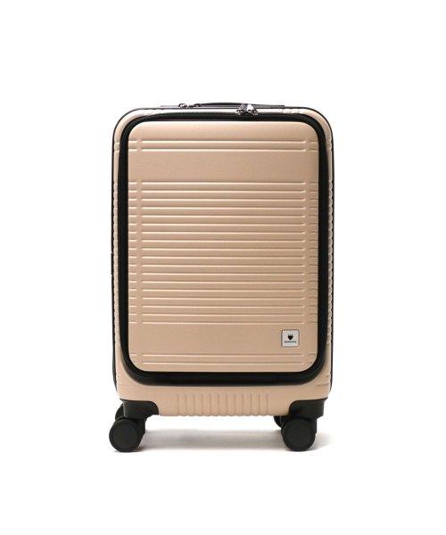 BERMAS(バーマス)/日本正規品 バーマス スーツケース BERMAS EURO CITY2 フロントオープンファスナー48c 機内持ち込み 38?45L 1?3泊 60295/ベージュ