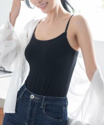 fran de lingerie/人気の「ふわ盛」パターンのカップを採用モダール生地で着心地◎ 「ふわ盛ブラキャミソール」 機能性インナー/505450391