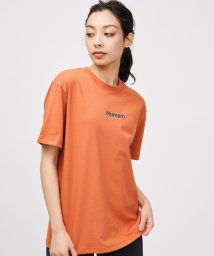 NERGY(ナージー)/【UV＆吸水速乾】MONDRIAN HUMAIN Tシャツ/オレンジ（70）
