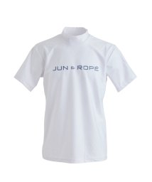 JUN and ROPE(ジュン＆ロペ)/【氷撃】スムースモック半袖プルオーバー/ホワイト（10）