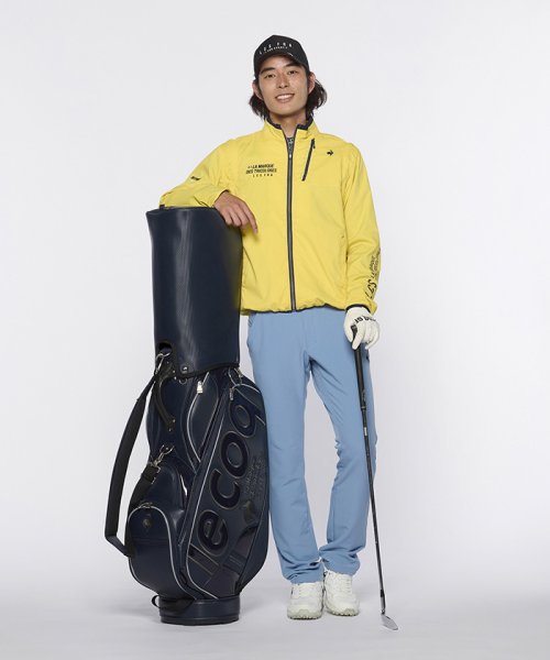 le coq sportif GOLF (ルコックスポルティフ（ゴルフ）)/大口径 キャディバッグ(9.5型) 3.4kg/6分割/47インチ対応/ネイビー