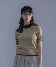 le coq sportif GOLF /アシンメトリー衿五分袖シャツ 【RIJOUME/リジューム】【アウトレット】/505427881