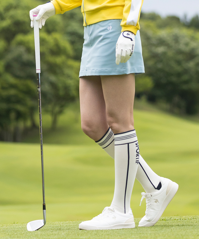 【新品L】le coq golfルコックゴルフ秋物パンツスカート