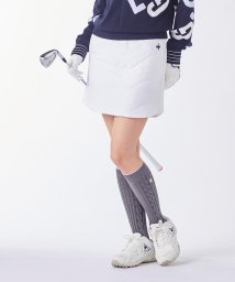 le coq sportif GOLF (ルコックスポルティフ（ゴルフ）)/中わたスカート【アウトレット】/ホワイト